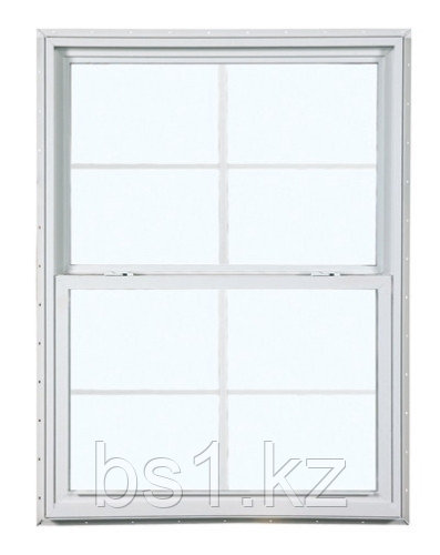 2024 300 Insulated Glass 4/4 White Single Hung Window-02