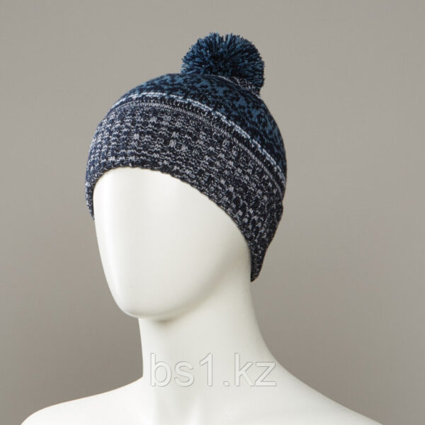 Detour Marl Knit Hat With Pom