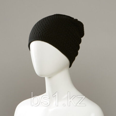 Bee Textured Knit Hat-02