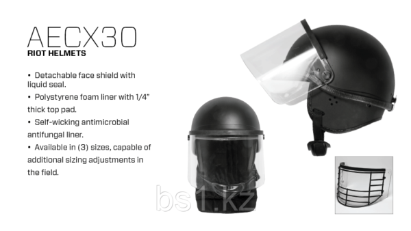 Противоударный шлем AECX30 RIOT HELMET