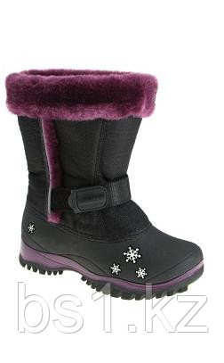 Cапоги подростковые Lily Black/Plum